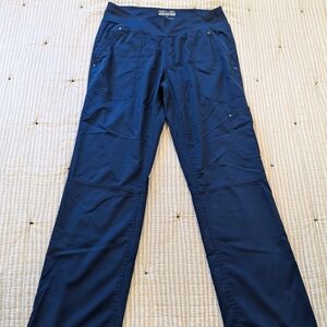 Navy Blue Healing Hands Scrub Pants